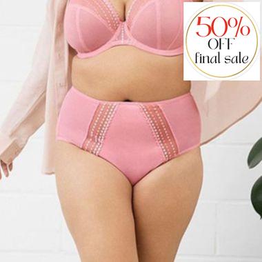 Elomi Matilda Full Brief in Rose EL8906-Panties-Elomi-Rose-Large-Anna Bella Fine Lingerie, Reveal Your Most Gorgeous Self!