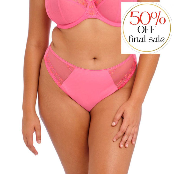 Elomi Matilda Thong in Wild Cherry EL8907-Panties-Elomi-Wild Cherry-Medium-Anna Bella Fine Lingerie, Reveal Your Most Gorgeous Self!