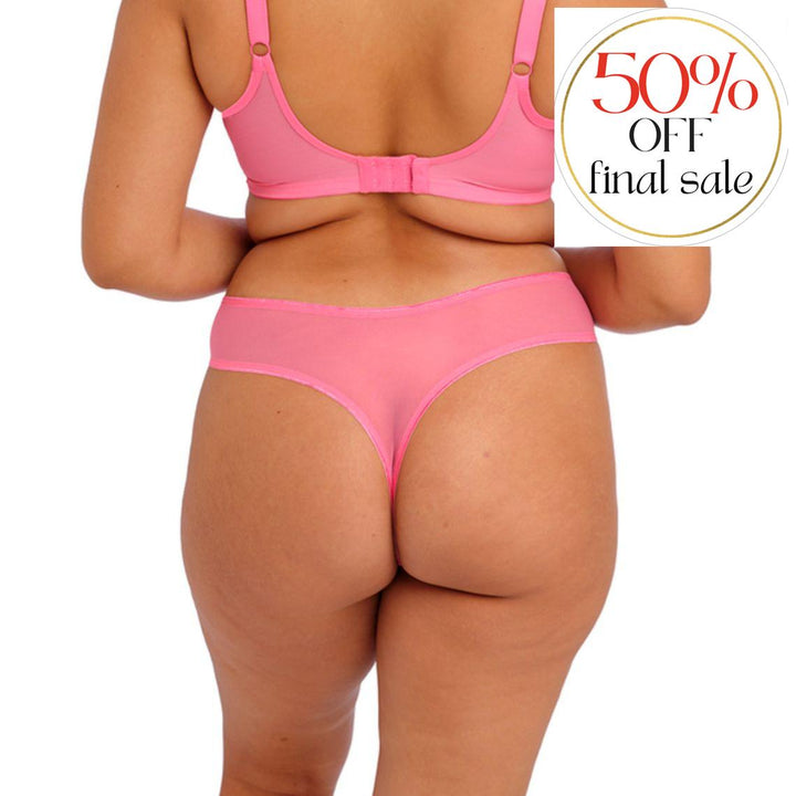 Elomi Matilda Thong in Wild Cherry EL8907-Panties-Elomi-Wild Cherry-Medium-Anna Bella Fine Lingerie, Reveal Your Most Gorgeous Self!