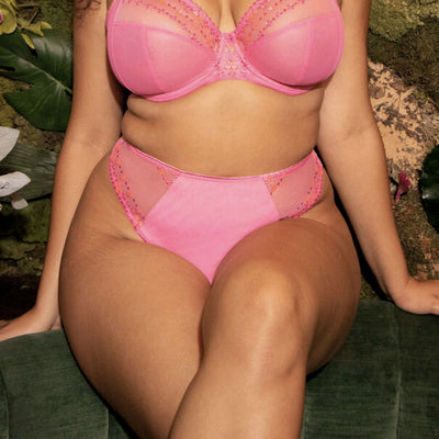 Elomi Matilda Thong in Wild Cherry EL8907-Panties-Elomi-Wild Cherry-Medium-Anna Bella Fine Lingerie, Reveal Your Most Gorgeous Self!