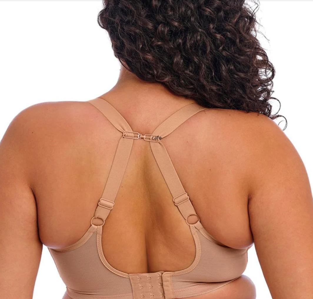 Elomi Matilda UW Plunge Bra in Cafe Au Lait EL8900-Bras-Elomi-Cafe Au Lait-38-DD-Anna Bella Fine Lingerie, Reveal Your Most Gorgeous Self!