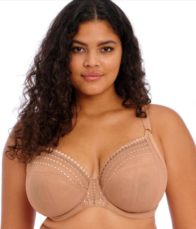 Elomi Matilda UW Plunge Bra in Nude EL8900-Bras-Elomi-Nude-38-DD-Anna Bella Fine Lingerie, Reveal Your Most Gorgeous Self!