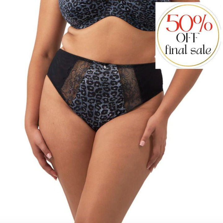 Elomi Morgan Full Brief in Snow Leopard EL4116-Anna Bella Fine Lingerie-Snow Leopard-Medium-