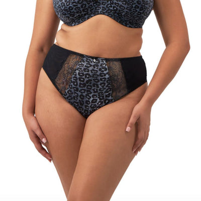 Elomi Morgan Full Brief in Snow Leopard EL4116-Anna Bella Fine Lingerie-Snow Leopard-Medium-