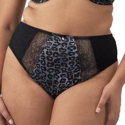 Elomi Morgan Full Brief in Snow Leopard EL4116-Panties-Elomi-Snow Leopard-Medium-Anna Bella Fine Lingerie, Reveal Your Most Gorgeous Self!