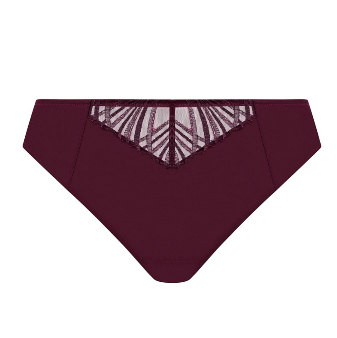 Elomi Reja Brief in Fig EL303150-Panties-Elomi-Fig-2XLarge-Anna Bella Fine Lingerie, Reveal Your Most Gorgeous Self!
