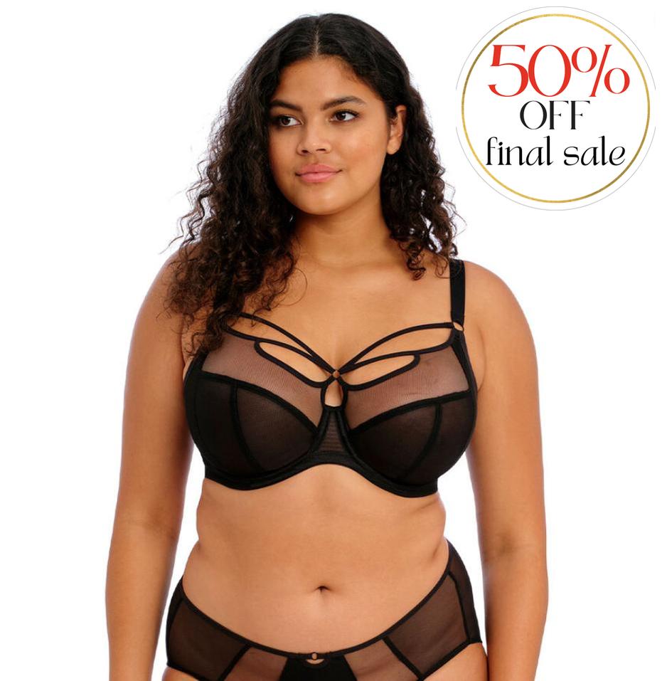 Elomi Sachi Bra EL4350-Bras-Elomi-Black-38-DD-Anna Bella Fine Lingerie, Reveal Your Most Gorgeous Self!