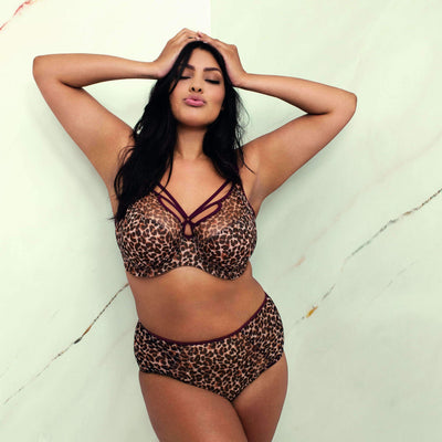 Elomi Sachi Bra EL4350-Anna Bella Fine Lingerie-Leopard Print-32-J