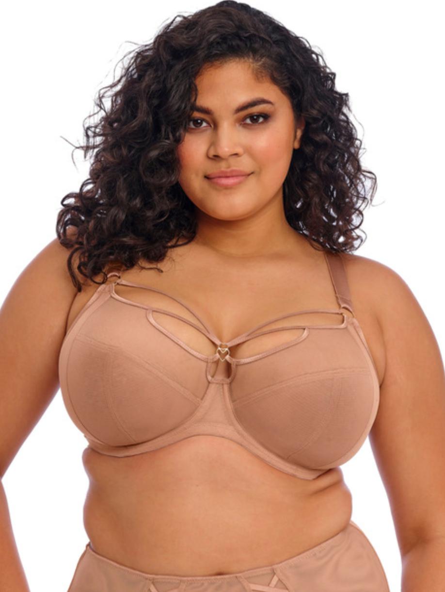 Elomi Sachi Bra EL4350 in Cafe Au Lait-Bras-Elomi-Cafe Au Lait-42-F-Anna Bella Fine Lingerie, Reveal Your Most Gorgeous Self!