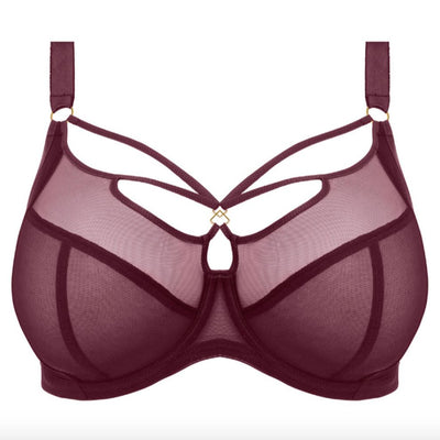 Elomi Sachi Bra in Cabernet EL4350-Anna Bella Fine Lingerie-Cabernet-36-E