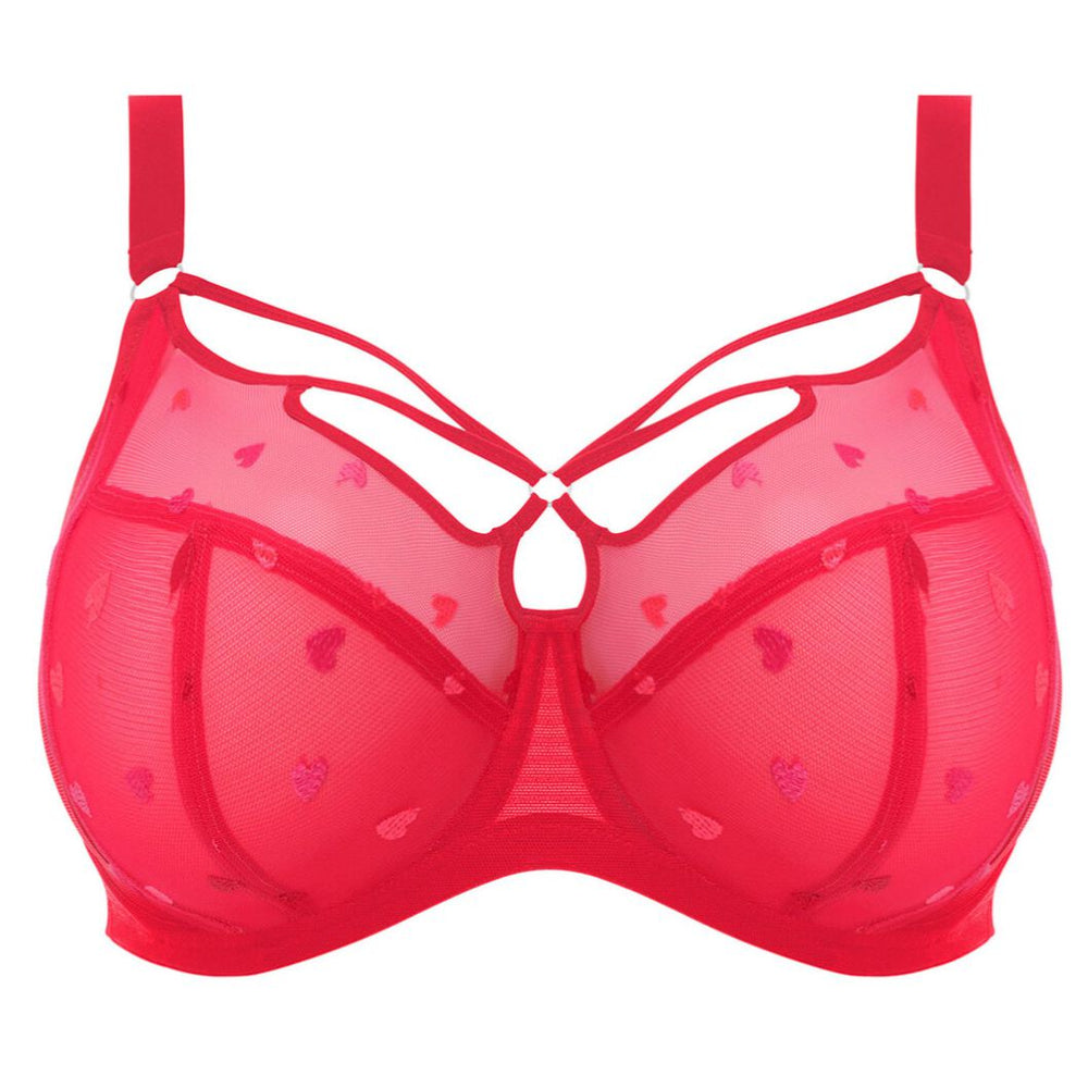 Elomi Sachi Bra in Red Confetti EL4353-Bras-Elomi-Red Confetti-36-FF-Anna Bella Fine Lingerie, Reveal Your Most Gorgeous Self!