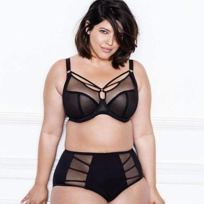 Elomi Sachi Full Brief EL4358-Panties-Elomi-Black-Medium-Anna Bella Fine Lingerie, Reveal Your Most Gorgeous Self!