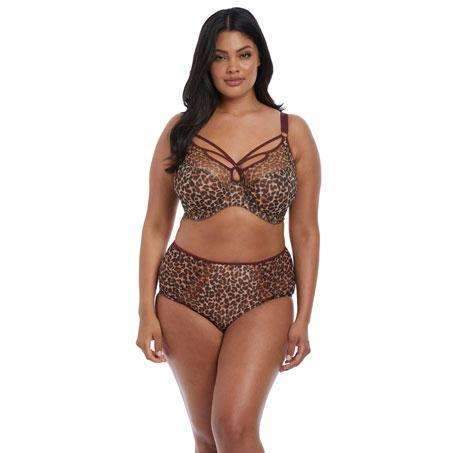 Elomi Sachi Full Brief EL4358-Anna Bella Fine Lingerie-Leopard Print-4XLarge-