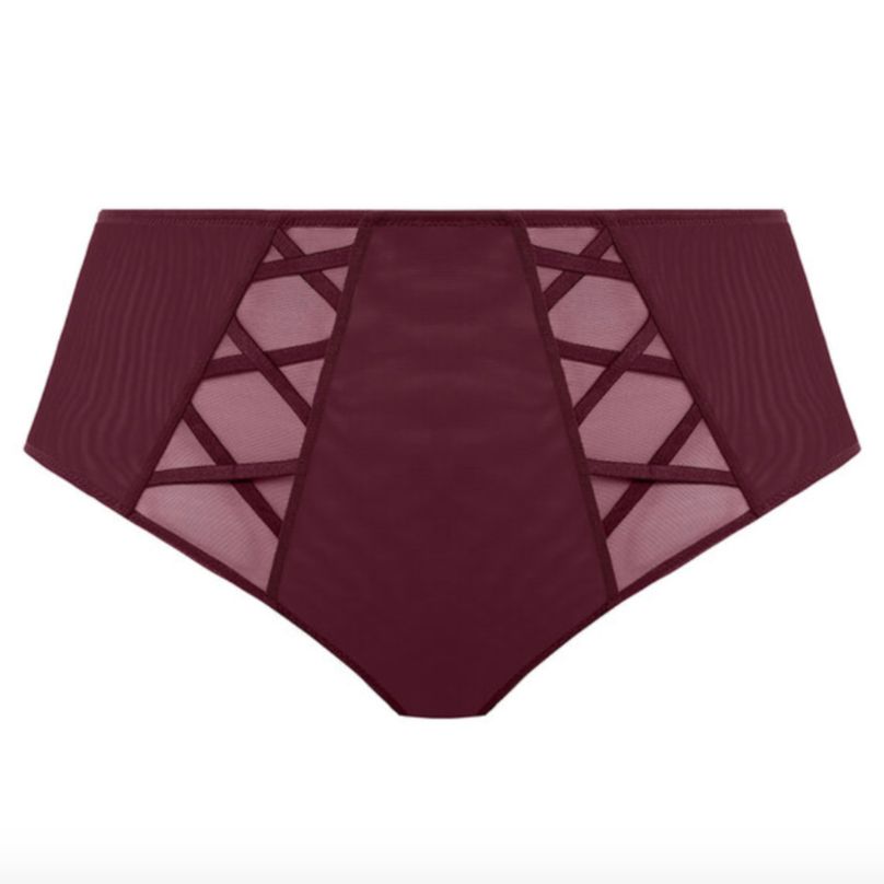 Elomi Sachi Full Brief in Cabernet EL4366-Panties-Elomi-Cabernet-Large-Anna Bella Fine Lingerie, Reveal Your Most Gorgeous Self!