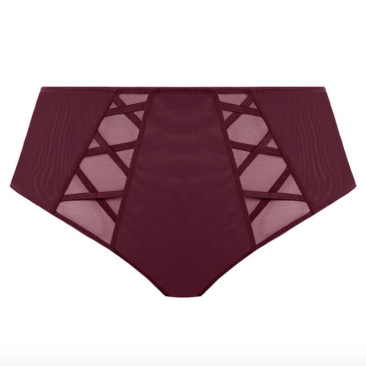 Elomi Sachi Full Brief in Cabernet EL4366-Panties-Elomi-Cabernet-Large-Anna Bella Fine Lingerie, Reveal Your Most Gorgeous Self!