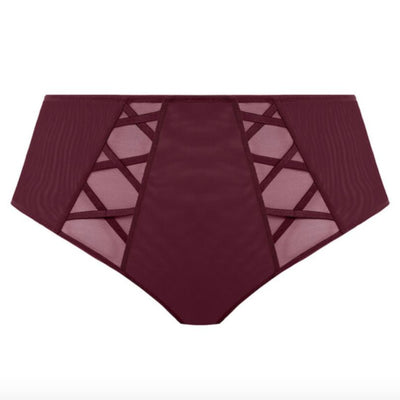 Elomi Sachi Full Brief in Cabernet EL4366-Anna Bella Fine Lingerie-Cabernet-Large-