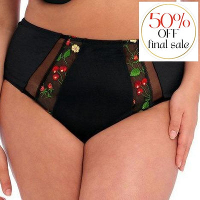 Elomi Samira Full Brief EL30095-Anna Bella Fine Lingerie-Black-Medium-