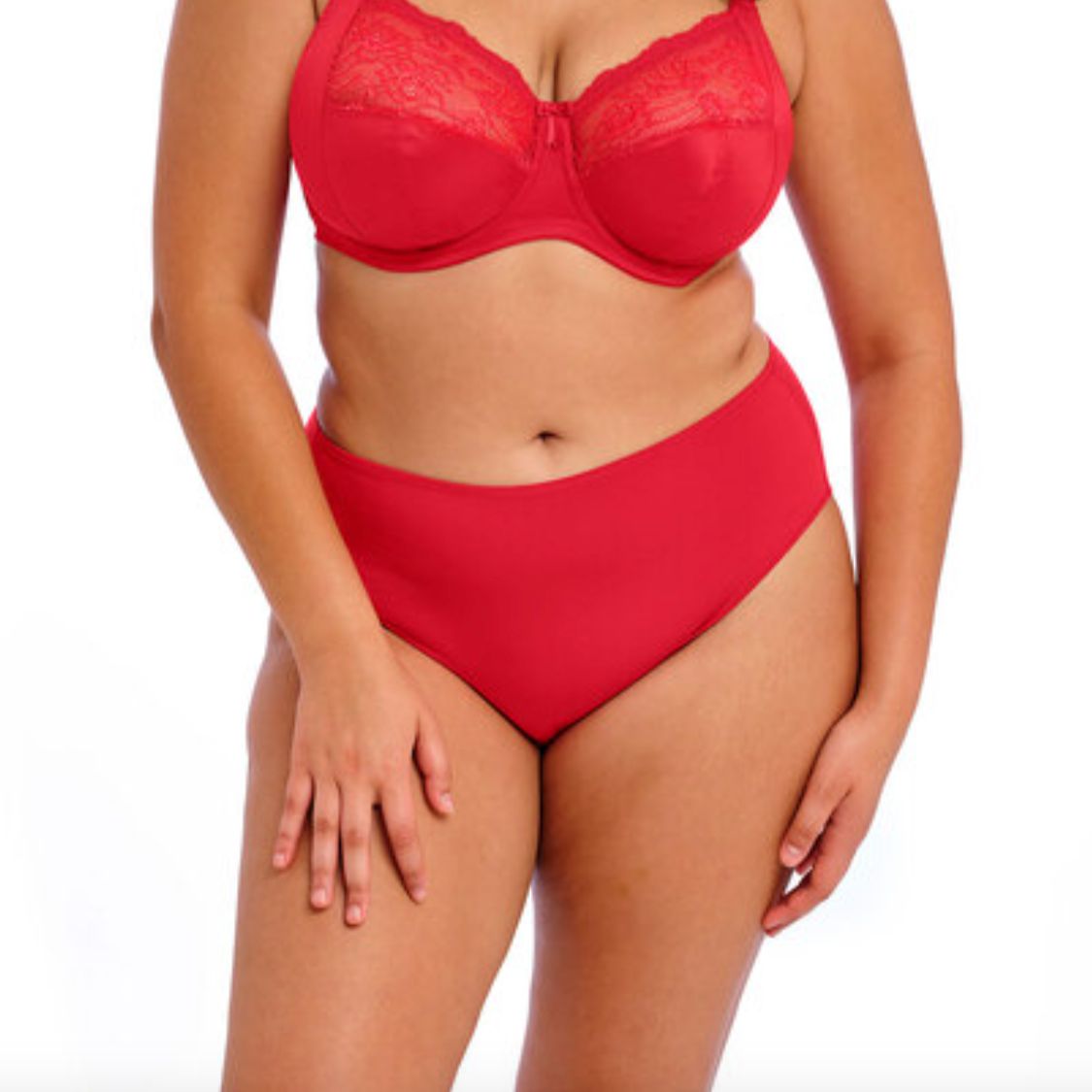 Elomi Smooth Brief in Haute Red EL4565-Anna Bella Fine Lingerie-Haute Red-Medium/Large-