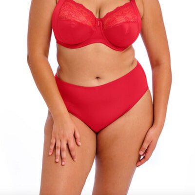 Elomi Smooth Brief in Haute Red EL4565-Panties-Elomi-Haute Red-Medium/Large-Anna Bella Fine Lingerie, Reveal Your Most Gorgeous Self!