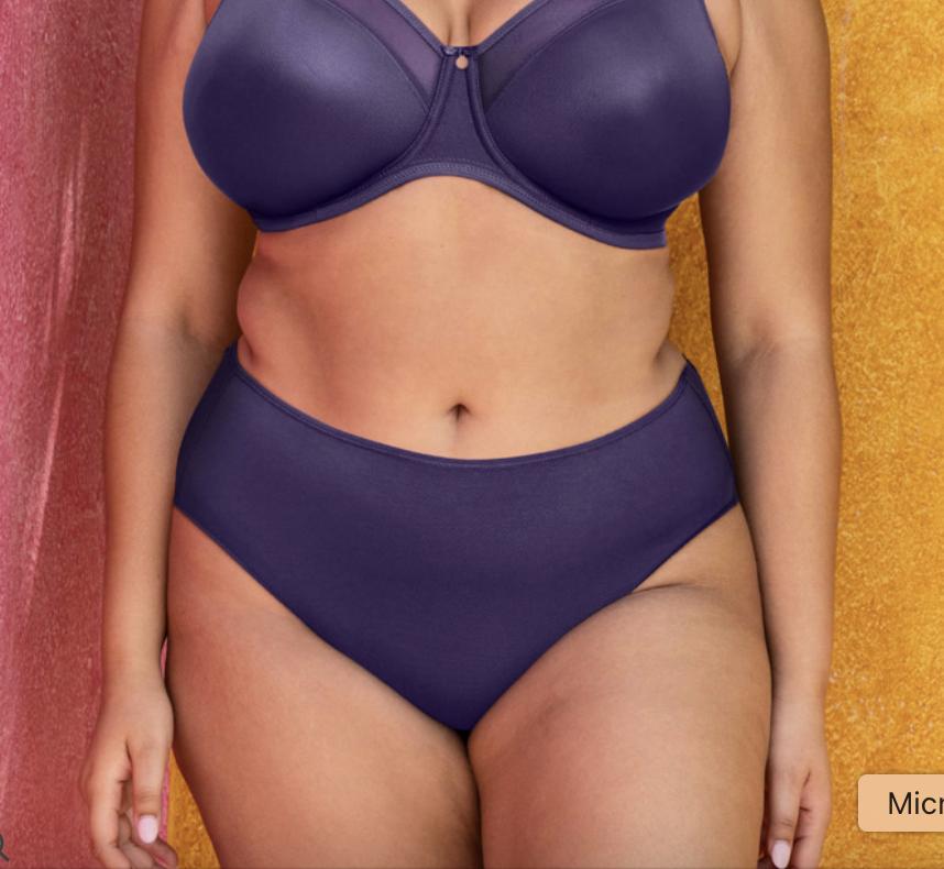 Elomi Smooth Brief in Midnight EL4565-Anna Bella Fine Lingerie-Midnight-Medium/Large-