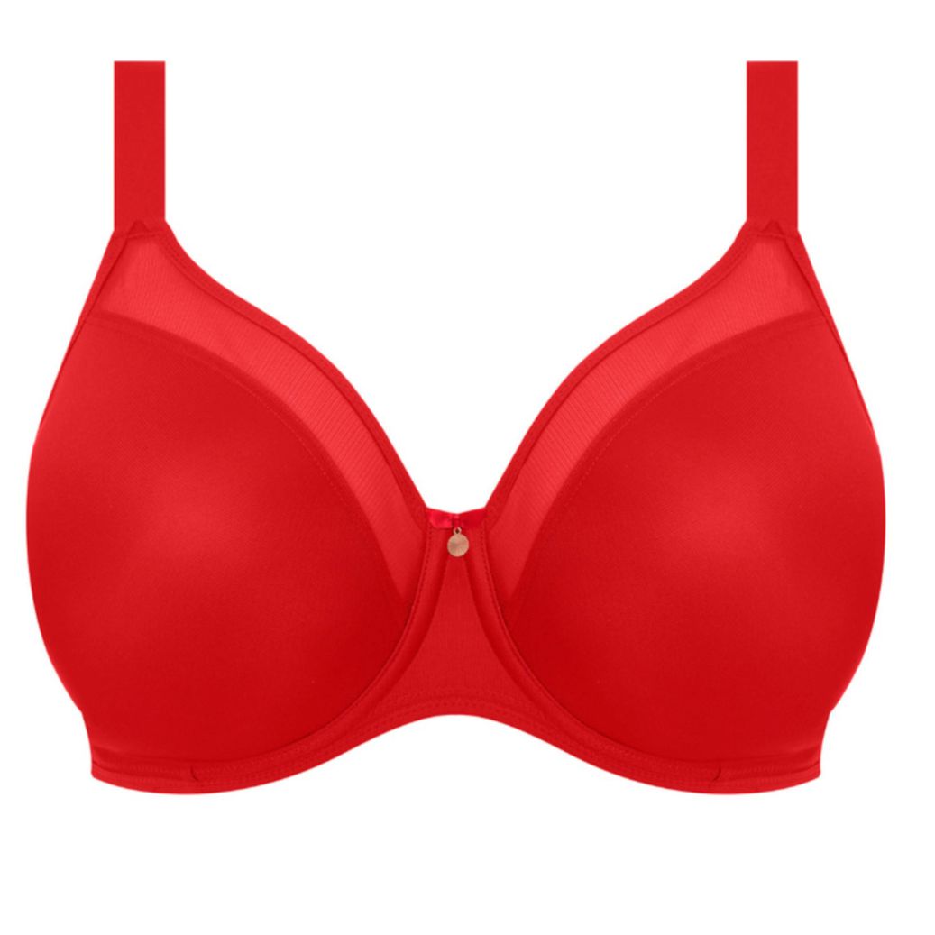 Elomi Smooth Moulded Bra in Haute Red EL4301-Anna Bella Fine Lingerie-Haute Red-40-E