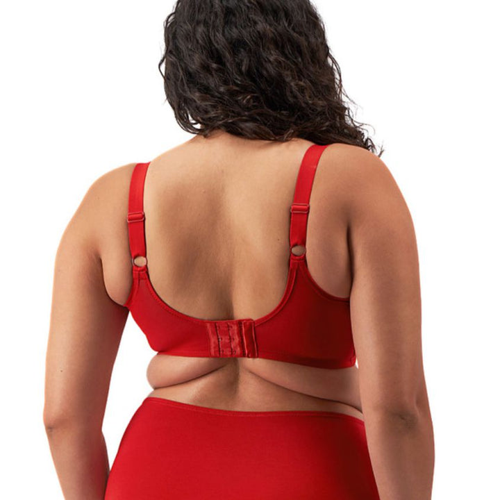 Elomi Smooth Moulded Bra in Haute Red EL4301-Bras-Elomi-Haute Red-40-E-Anna Bella Fine Lingerie, Reveal Your Most Gorgeous Self!