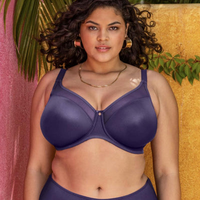 Elomi Smooth Moulded Bra in Midnight EL4301-Anna Bella Fine Lingerie-Midnight-38-F