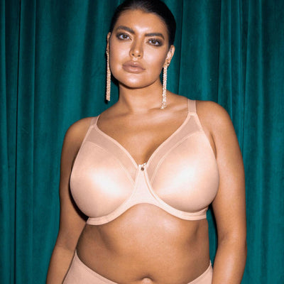 Elomi Smooth Moulded Bra in Sahara EL4301-Bras-Elomi-Sahara-42-DD-Anna Bella Fine Lingerie, Reveal Your Most Gorgeous Self!