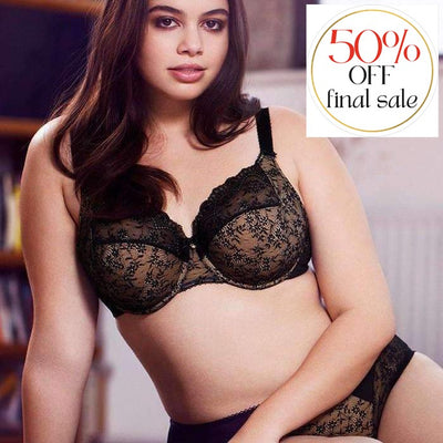 Elomi Tia Bandless Bra EL4280-Anna Bella Fine Lingerie-Black-38-F