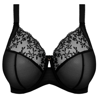 Elomi Zarla Black UW Bra in Black EL302505-Anna Bella Fine Lingerie-Black-32-GG