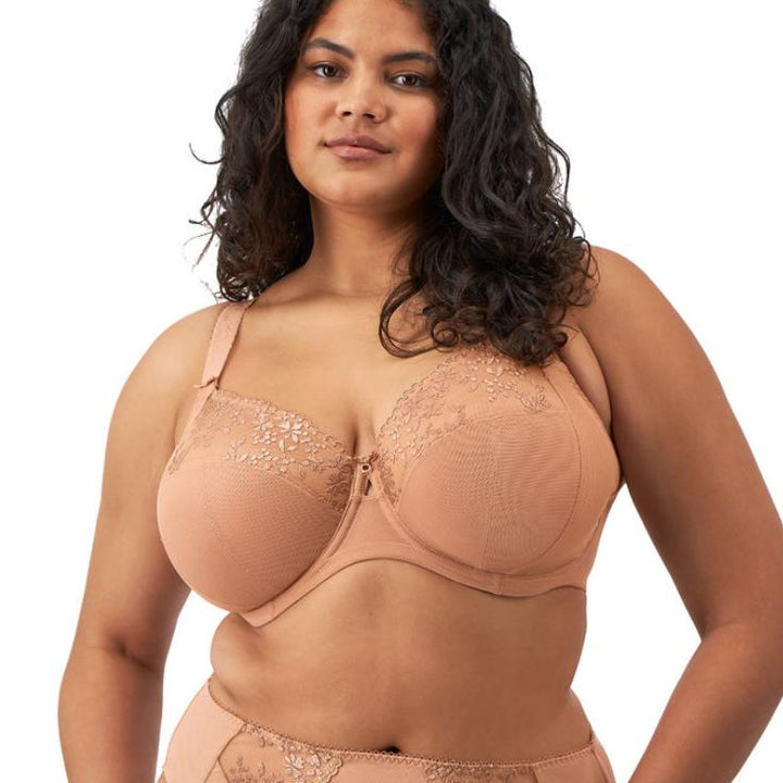 Elomi Zarla UW Bra in Cafe Au Lait EL302505-Bras-Elomi-Cafe Au Lait-32-G-Anna Bella Fine Lingerie, Reveal Your Most Gorgeous Self!
