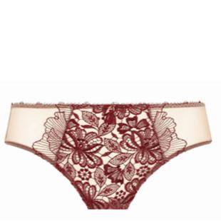 Empreinte Agathe Brief 03204 in Amarante-Anna Bella Fine Lingerie-Amarante-Small-