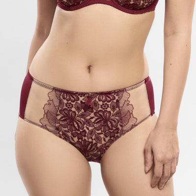 Empreinte Agathe Panty 05204 in Amarante-Anna Bella Fine Lingerie-Amarante-Small-