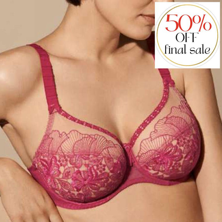 Empreinte Agathe UW Full Cup Bra in Camelia 07204-Bras-Empreinte-Camelia-38-F-Anna Bella Fine Lingerie, Reveal Your Most Gorgeous Self!