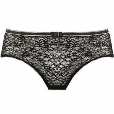 Empreinte Allure Shorty 02205-Panties-Empreinte-Black-XSmall-Anna Bella Fine Lingerie, Reveal Your Most Gorgeous Self!