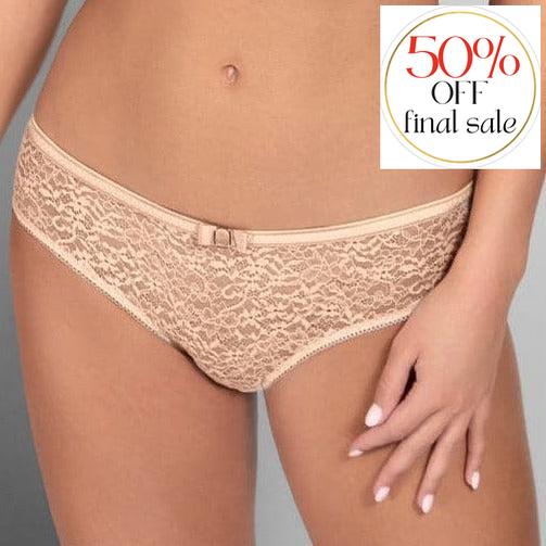 Empreinte Allure Shorty in Amande 02205-Panties-Empreinte-Amande-XSmall-Anna Bella Fine Lingerie, Reveal Your Most Gorgeous Self!