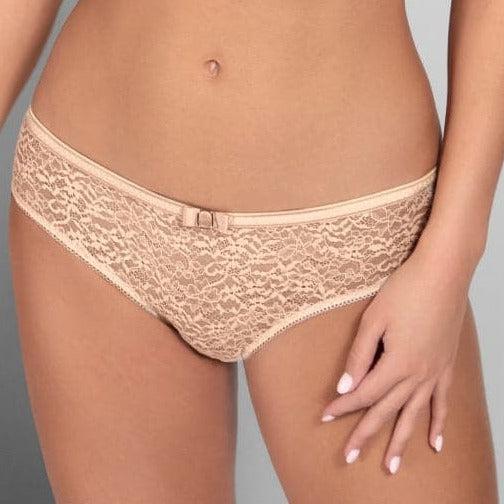 Empreinte Allure Shorty in Amande 02205-Panties-Empreinte-Amande-XSmall-Anna Bella Fine Lingerie, Reveal Your Most Gorgeous Self!