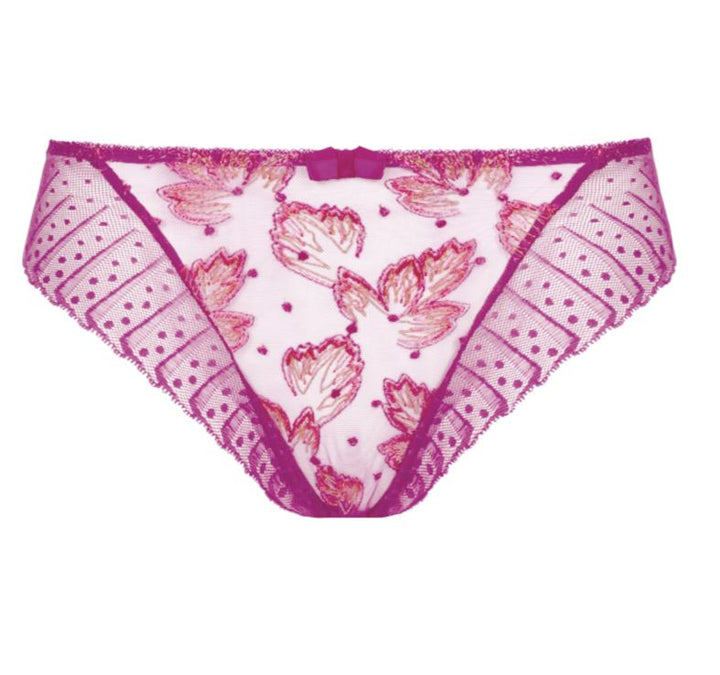 Empreinte Amour Brief 03225 in Magenta-Panties-Empreinte-Magenta-Small-Anna Bella Fine Lingerie, Reveal Your Most Gorgeous Self!