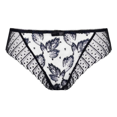 Empreinte Amour Brief 03225 in Noir-Panties-Empreinte-Noir-Small-Anna Bella Fine Lingerie, Reveal Your Most Gorgeous Self!