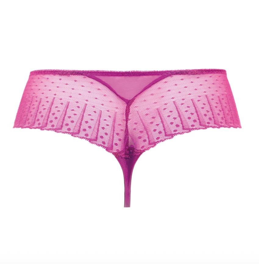 Empreinte Amour Thong 01225 in Magenta-Panties-Empreinte-Magenta-XSmall-Anna Bella Fine Lingerie, Reveal Your Most Gorgeous Self!