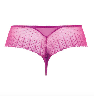 Empreinte Amour Thong 01225 in Magenta-Panties-Empreinte-Magenta-XSmall-Anna Bella Fine Lingerie, Reveal Your Most Gorgeous Self!