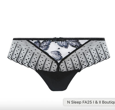 Empreinte Amour Thong 01225 in Noir-Panties-Empreinte-Noir-XSmall-Anna Bella Fine Lingerie, Reveal Your Most Gorgeous Self!