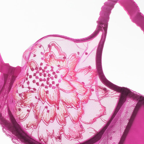 Empreinte Amour UW Seamless Bra 07225 in Magenta-Anna Bella Fine Lingerie-Magenta-30-E