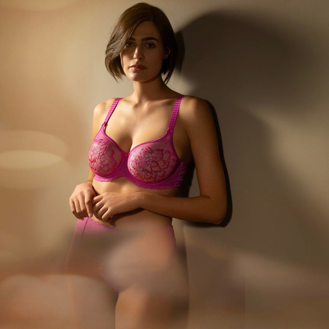 Empreinte Amour UW Seamless Bra 07225 in Magenta-Bras-Empreinte-Magenta-30-E-Anna Bella Fine Lingerie, Reveal Your Most Gorgeous Self!