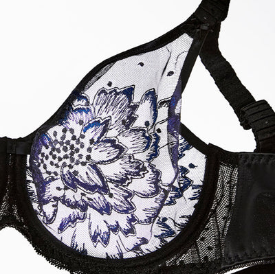 Empreinte Amour UW Seamless Bra 07225 in Noir-Anna Bella Fine Lingerie-Noir-30-E
