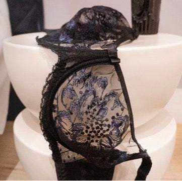 Empreinte Amour UW Seamless Bra 07225 in Noir-Anna Bella Fine Lingerie-Noir-30-E