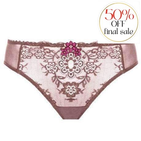 Empreinte Anna Brief 03171-Panties-Empreinte-Bois De Rose-Small-Anna Bella Fine Lingerie, Reveal Your Most Gorgeous Self!