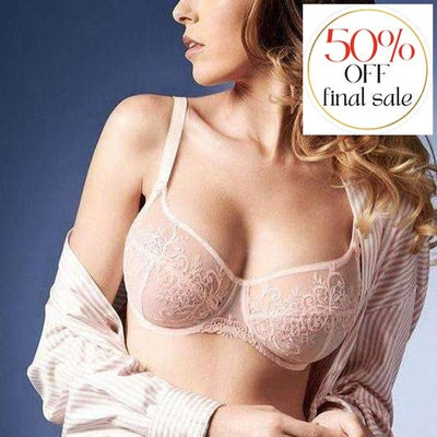 Empreinte Apolline Low-Necked Bra 08158-Bras-Empreinte-Ivory-34-E-Anna Bella Fine Lingerie, Reveal Your Most Gorgeous Self!