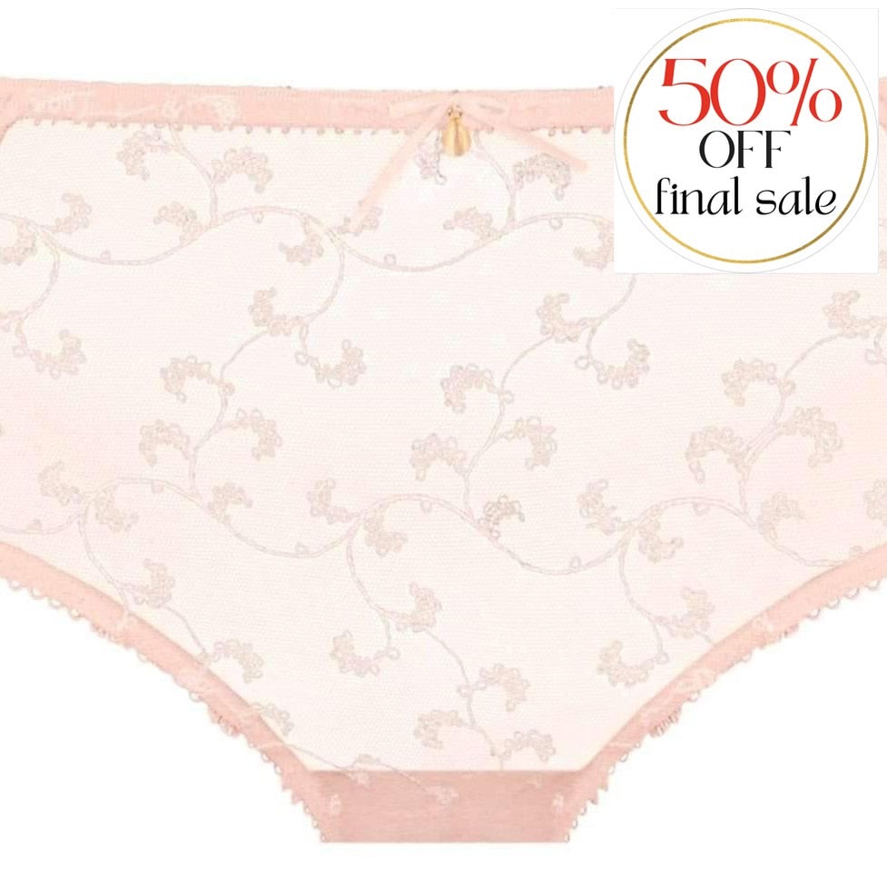 Empreinte Carmen Shorty 02188-Panties-Empreinte-Rose Amour-XSmall-Anna Bella Fine Lingerie, Reveal Your Most Gorgeous Self!