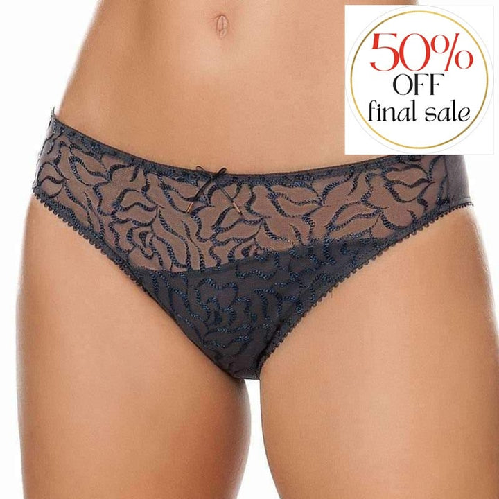 Empreinte Carolyn Brief 03168-Panties-Empreinte-Pourpre-Small-Anna Bella Fine Lingerie, Reveal Your Most Gorgeous Self!